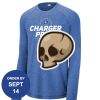 Carroll - PosiCharge ® Long Sleeve Tri Blend Wicking Raglan Tee Thumbnail