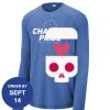 Carroll - PosiCharge ® Long Sleeve Tri Blend Wicking Raglan Tee Thumbnail