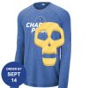 Carroll - PosiCharge ® Long Sleeve Tri Blend Wicking Raglan Tee Thumbnail