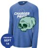 Carroll - PosiCharge ® Long Sleeve Tri Blend Wicking Raglan Tee Thumbnail