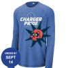 Carroll - PosiCharge ® Long Sleeve Tri Blend Wicking Raglan Tee Thumbnail