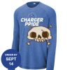 Carroll - PosiCharge ® Long Sleeve Tri Blend Wicking Raglan Tee Thumbnail