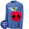 Carroll - PosiCharge ® Long Sleeve Tri Blend Wicking Raglan Tee Thumbnail