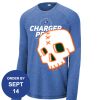 Carroll - PosiCharge ® Long Sleeve Tri Blend Wicking Raglan Tee Thumbnail