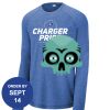 Carroll - PosiCharge ® Long Sleeve Tri Blend Wicking Raglan Tee Thumbnail