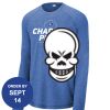 Carroll - PosiCharge ® Long Sleeve Tri Blend Wicking Raglan Tee Thumbnail