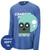 Carroll - PosiCharge ® Long Sleeve Tri Blend Wicking Raglan Tee Thumbnail