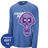 Carroll - PosiCharge ® Long Sleeve Tri Blend Wicking Raglan Tee Thumbnail