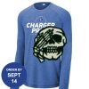 Carroll - PosiCharge ® Long Sleeve Tri Blend Wicking Raglan Tee Thumbnail