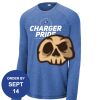 Carroll - PosiCharge ® Long Sleeve Tri Blend Wicking Raglan Tee Thumbnail