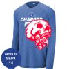 Carroll - PosiCharge ® Long Sleeve Tri Blend Wicking Raglan Tee Thumbnail
