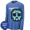 Carroll - PosiCharge ® Long Sleeve Tri Blend Wicking Raglan Tee Thumbnail