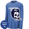 Carroll - PosiCharge ® Long Sleeve Tri Blend Wicking Raglan Tee Thumbnail
