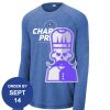 Carroll - PosiCharge ® Long Sleeve Tri Blend Wicking Raglan Tee Thumbnail