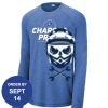 Carroll - PosiCharge ® Long Sleeve Tri Blend Wicking Raglan Tee Thumbnail