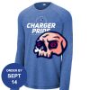 Carroll - PosiCharge ® Long Sleeve Tri Blend Wicking Raglan Tee Thumbnail