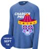 Carroll - PosiCharge ® Long Sleeve Tri Blend Wicking Raglan Tee Thumbnail