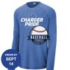 Carroll - PosiCharge ® Long Sleeve Tri Blend Wicking Raglan Tee Thumbnail
