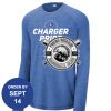 Carroll - PosiCharge ® Long Sleeve Tri Blend Wicking Raglan Tee Thumbnail