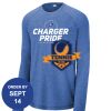 Carroll - PosiCharge ® Long Sleeve Tri Blend Wicking Raglan Tee Thumbnail