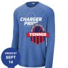 Carroll - PosiCharge ® Long Sleeve Tri Blend Wicking Raglan Tee Thumbnail