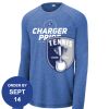Carroll - PosiCharge ® Long Sleeve Tri Blend Wicking Raglan Tee Thumbnail