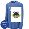 Carroll - PosiCharge ® Long Sleeve Tri Blend Wicking Raglan Tee Thumbnail