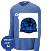 Carroll - PosiCharge ® Long Sleeve Tri Blend Wicking Raglan Tee Thumbnail