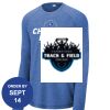 Carroll - PosiCharge ® Long Sleeve Tri Blend Wicking Raglan Tee Thumbnail