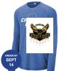 Carroll - PosiCharge ® Long Sleeve Tri Blend Wicking Raglan Tee Thumbnail