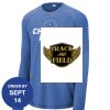 Carroll - PosiCharge ® Long Sleeve Tri Blend Wicking Raglan Tee Thumbnail