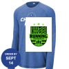 Carroll - PosiCharge ® Long Sleeve Tri Blend Wicking Raglan Tee Thumbnail