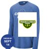 Carroll - PosiCharge ® Long Sleeve Tri Blend Wicking Raglan Tee Thumbnail