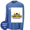Carroll - PosiCharge ® Long Sleeve Tri Blend Wicking Raglan Tee Thumbnail