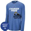 Carroll - PosiCharge ® Long Sleeve Tri Blend Wicking Raglan Tee Thumbnail