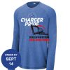 Carroll - PosiCharge ® Long Sleeve Tri Blend Wicking Raglan Tee Thumbnail