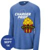 Carroll - PosiCharge ® Long Sleeve Tri Blend Wicking Raglan Tee Thumbnail
