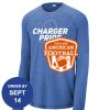 Carroll - PosiCharge ® Long Sleeve Tri Blend Wicking Raglan Tee Thumbnail