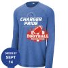 Carroll - PosiCharge ® Long Sleeve Tri Blend Wicking Raglan Tee Thumbnail