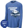 Carroll - PosiCharge ® Long Sleeve Tri Blend Wicking Raglan Tee Thumbnail