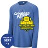 Carroll - PosiCharge ® Long Sleeve Tri Blend Wicking Raglan Tee Thumbnail