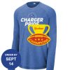 Carroll - PosiCharge ® Long Sleeve Tri Blend Wicking Raglan Tee Thumbnail