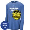 Carroll - PosiCharge ® Long Sleeve Tri Blend Wicking Raglan Tee Thumbnail