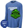 Carroll - PosiCharge ® Long Sleeve Tri Blend Wicking Raglan Tee Thumbnail