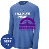 Carroll - PosiCharge ® Long Sleeve Tri Blend Wicking Raglan Tee Thumbnail