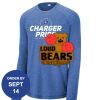Carroll - PosiCharge ® Long Sleeve Tri Blend Wicking Raglan Tee Thumbnail