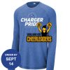 Carroll - PosiCharge ® Long Sleeve Tri Blend Wicking Raglan Tee Thumbnail