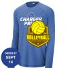 Carroll - PosiCharge ® Long Sleeve Tri Blend Wicking Raglan Tee Thumbnail
