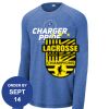 Carroll - PosiCharge ® Long Sleeve Tri Blend Wicking Raglan Tee Thumbnail