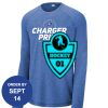 Carroll - PosiCharge ® Long Sleeve Tri Blend Wicking Raglan Tee Thumbnail